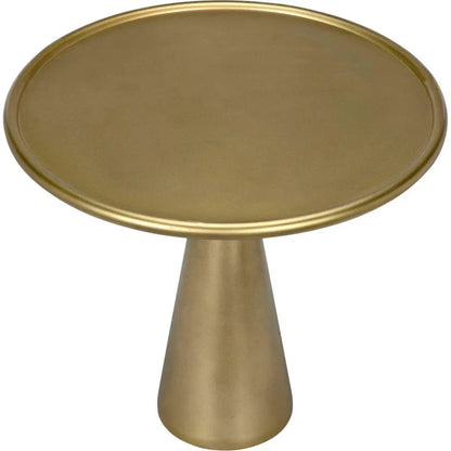 Noir Hiro Handmade Round Side Table