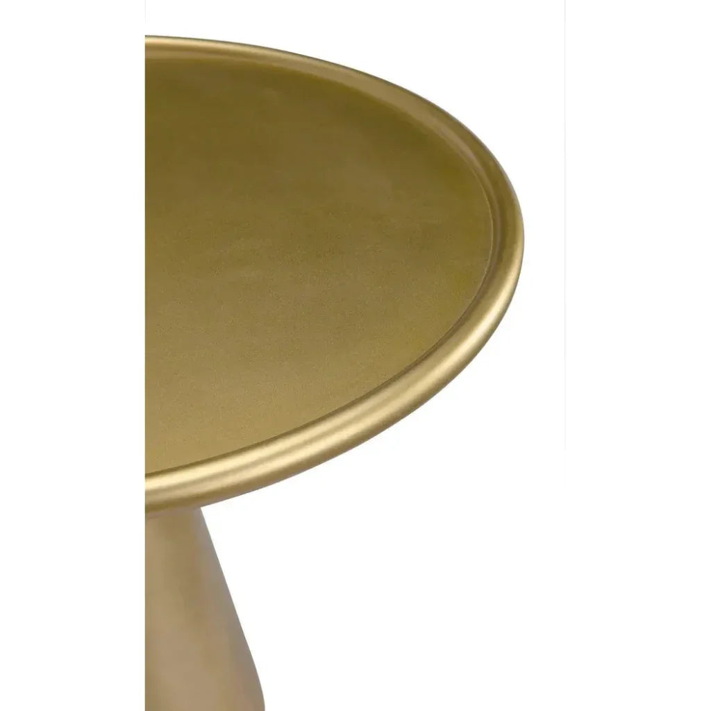 Noir Hiro Handmade Round Side Table