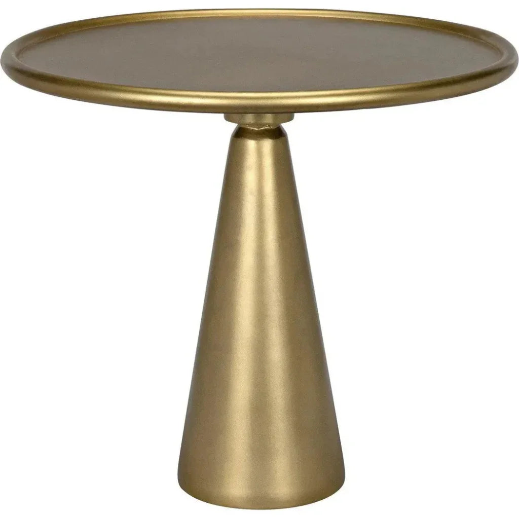 Noir Hiro Handmade Round Side Table