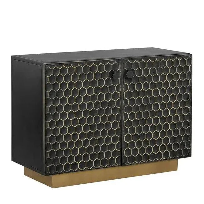 SUNPAN Hive Iron Black Sideboard