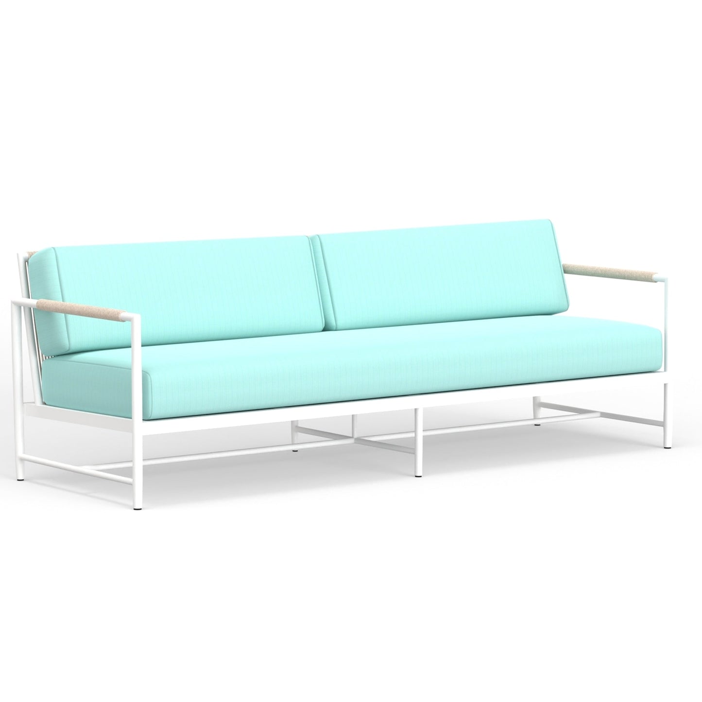 Sabbia Sunbrella Upholstered Modern Elegance Outdoor Sofa