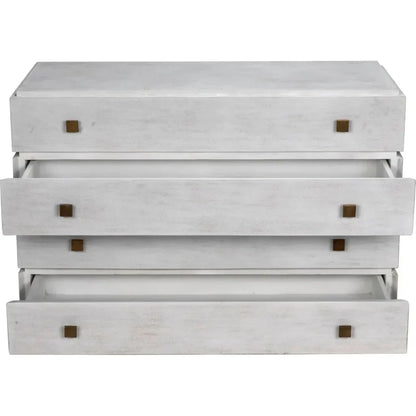 Noir Hofman Four Drawers Wood Dresser