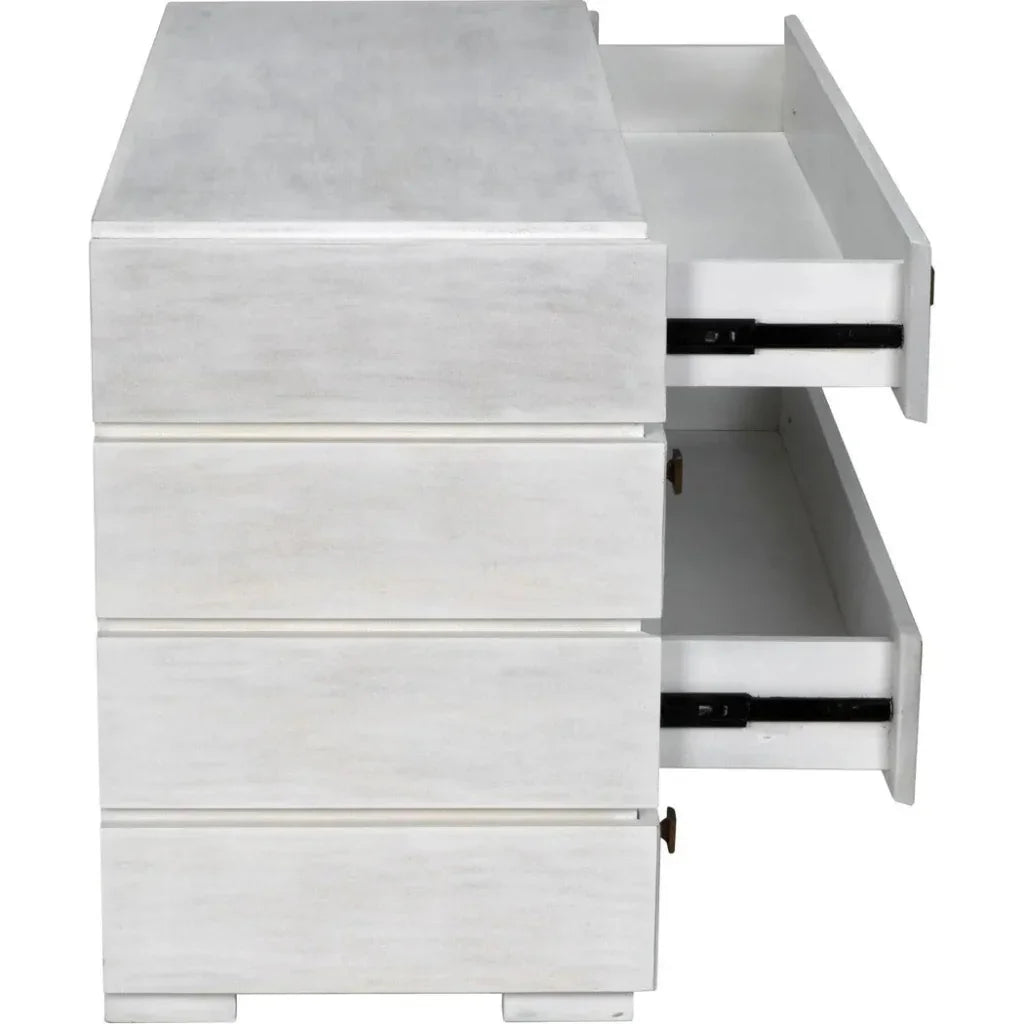 Noir Hofman Four Drawers Wood Dresser