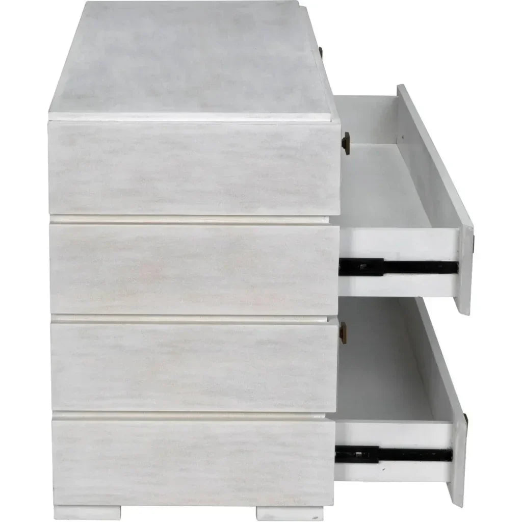 Noir Hofman Four Drawers Wood Dresser