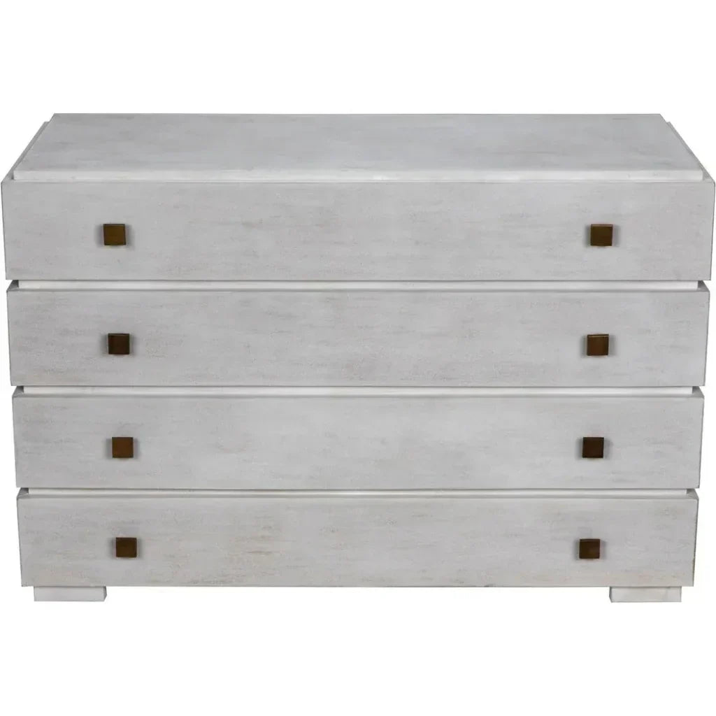 Noir Hofman Four Drawers Wood Dresser