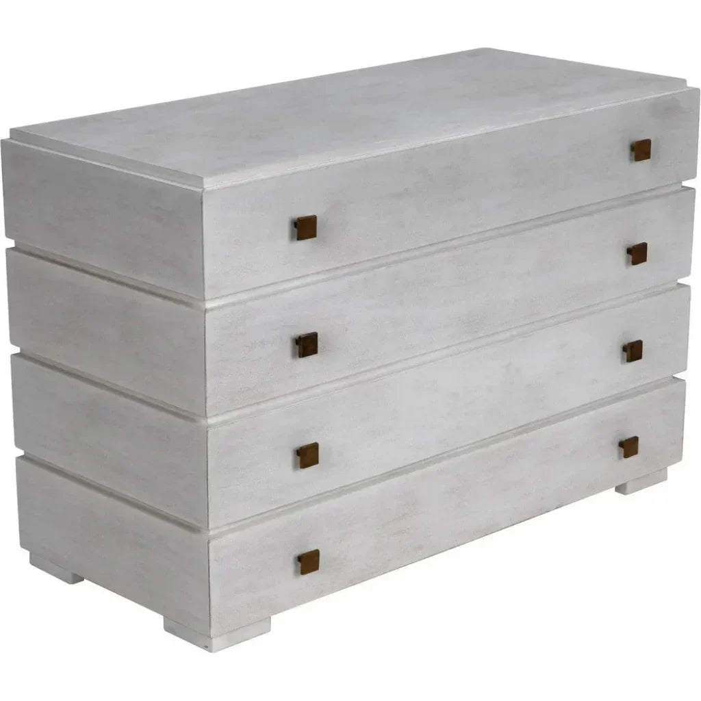 Noir Hofman Four Drawers Wood Dresser