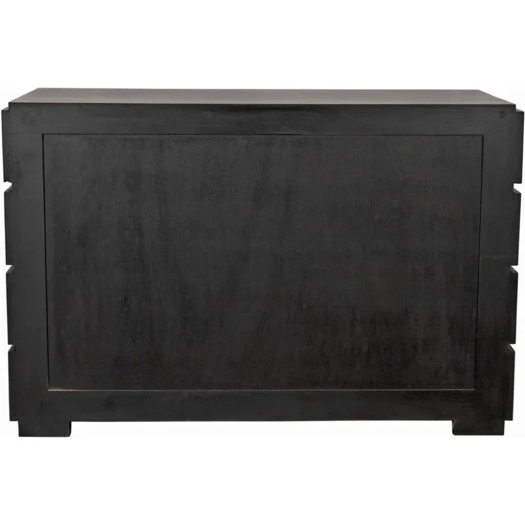Noir Hofman Four Drawers Wood Dresser