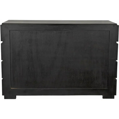 Noir Hofman Four Drawers Wood Dresser