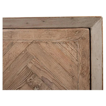 Hollis 4 Door Sideboard Stone Grey - LOOMLAN - Sarreid - Sideboards