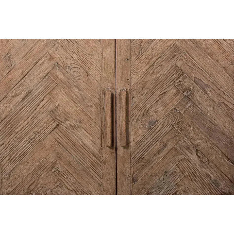 Hollis 4 Door Sideboard Stone Grey - LOOMLAN - Sarreid - Sideboards