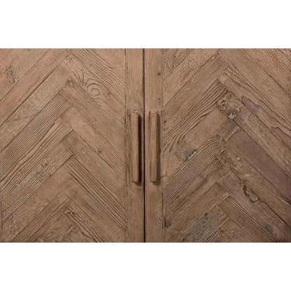 Hollis 4 Door Sideboard Stone Grey - LOOMLAN - Sarreid - Sideboards