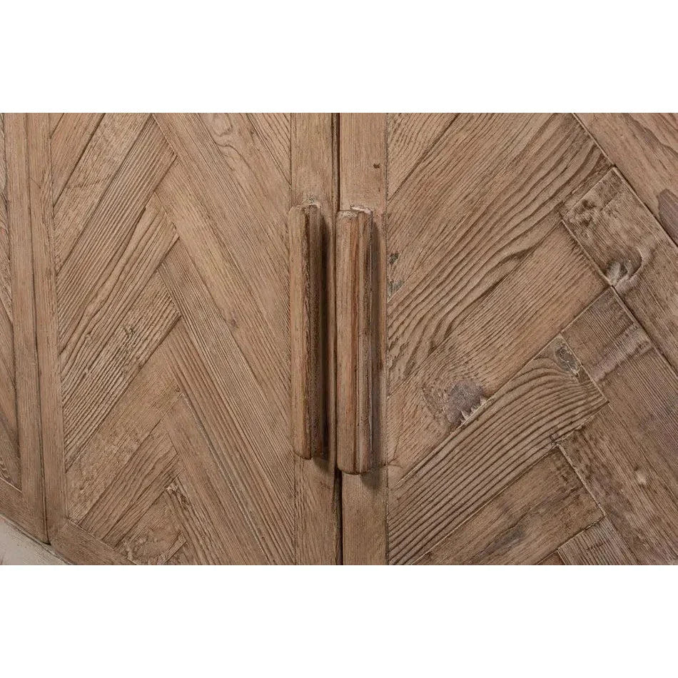 Hollis 4 Door Sideboard Stone Grey - LOOMLAN - Sarreid - Sideboards