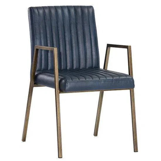 SUNPAN Homer Leather Dining Armchair