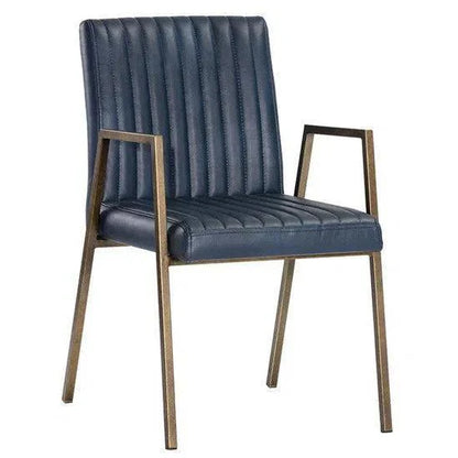 SUNPAN Homer Leather Dining Armchair