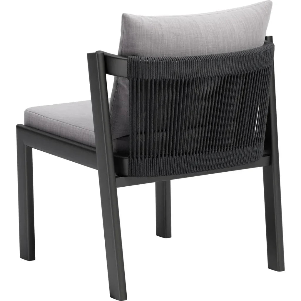 Zuo Modern Horizon Aluminum Gray Dining Chair 2PC