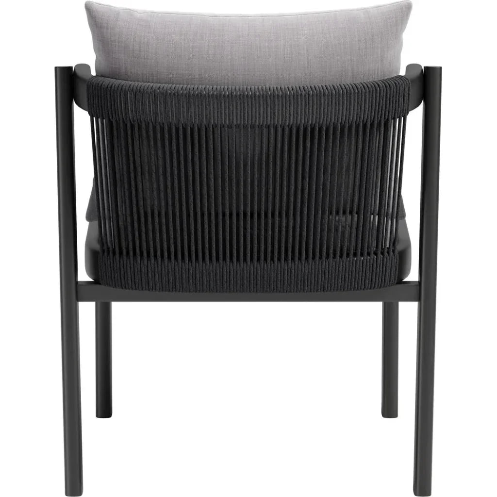 Zuo Modern Horizon Aluminum Gray Dining Chair 2PC