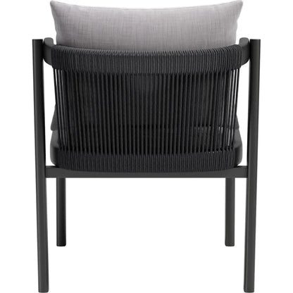 Zuo Modern Horizon Aluminum Gray Dining Chair 2PC