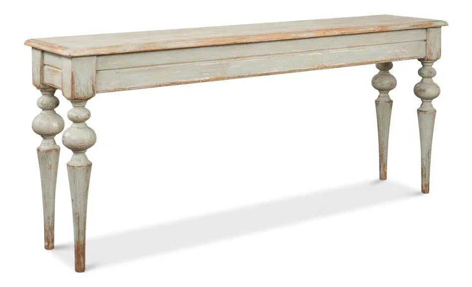 Sarreid Hudson Wooden Rectangular Console Table