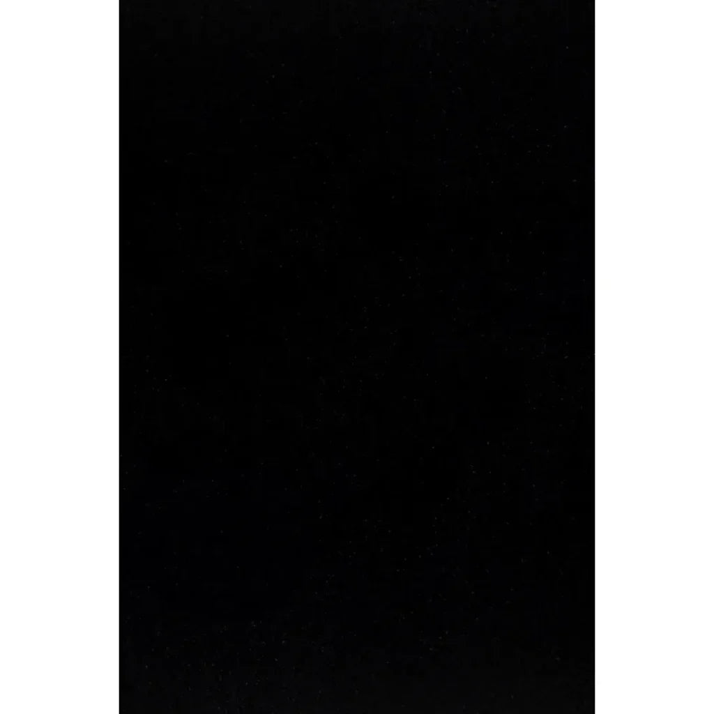 Noir Hugo Round Wooden Dining Table