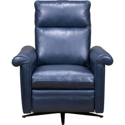 Hurley Leather Comfort Recliner - LOOMLAN - Olivia + Quinn - Club Chairs