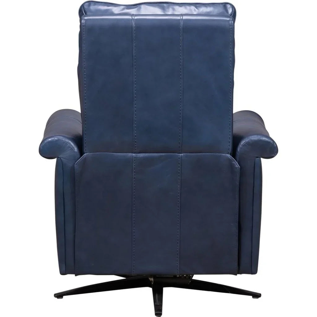 Hurley Leather Comfort Recliner - LOOMLAN - Olivia + Quinn - Club Chairs