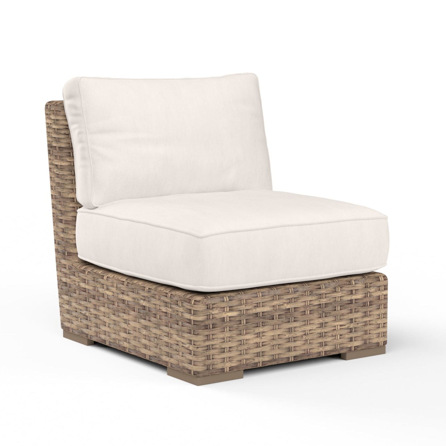 Havana Sunbrella Upholstered Armless Outdoor Club Chair