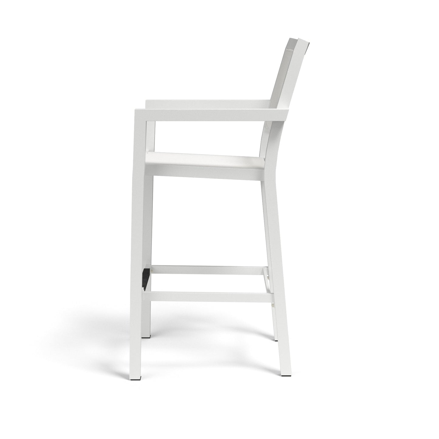 Naples Aluminum Made Sling Outdoor Barstool