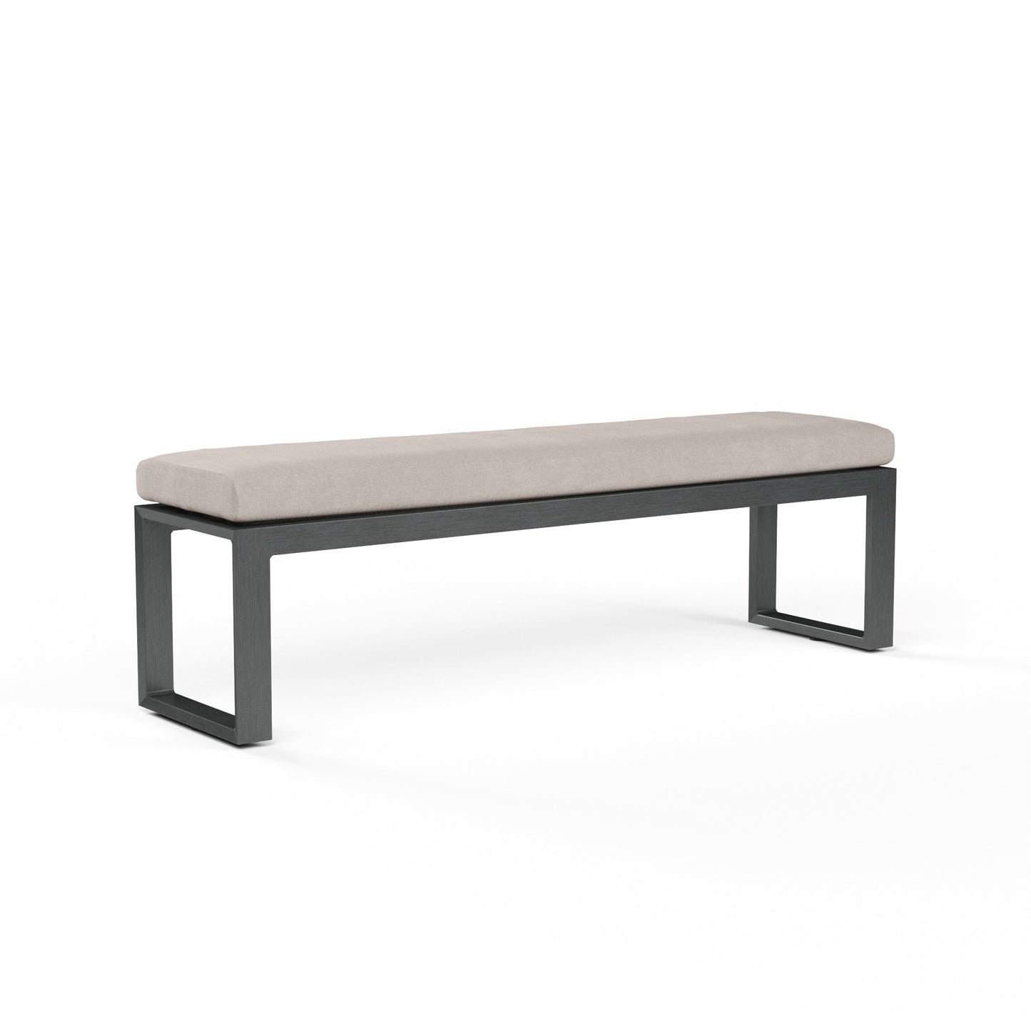 Redondo Sunbrella Upholstered Outdoor Dining Bench