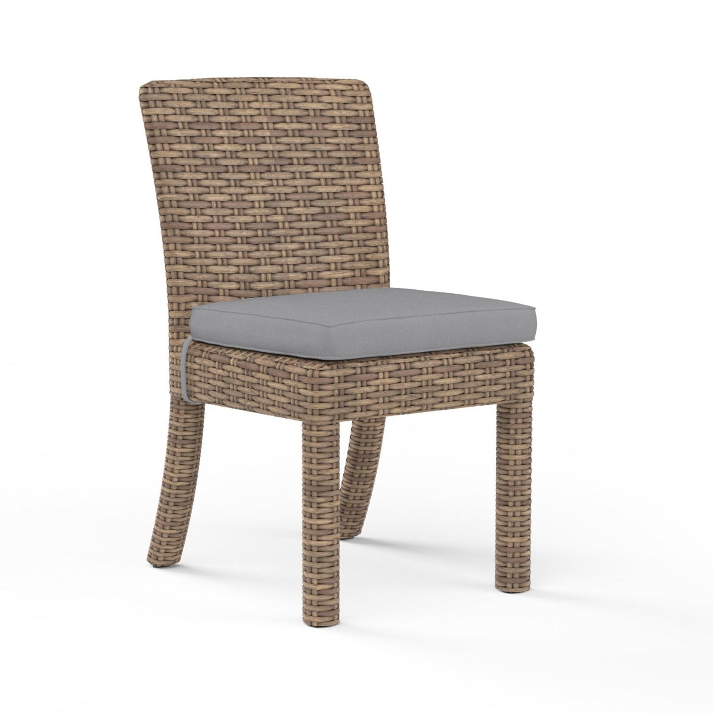 Havana Sunbrella Upholstered Armless Outdoor Dining Chair (Set of 2)