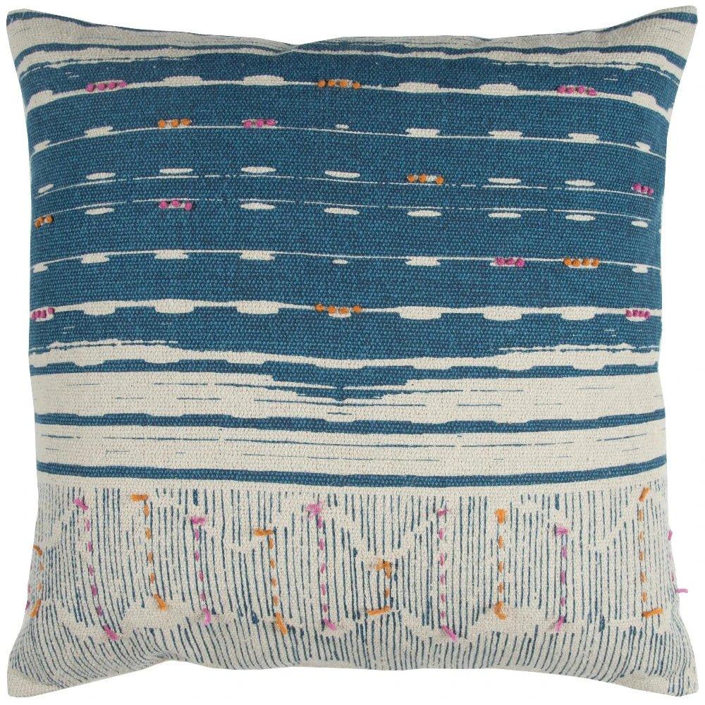 Ika Striped Boho Trow Pillow Down Insert