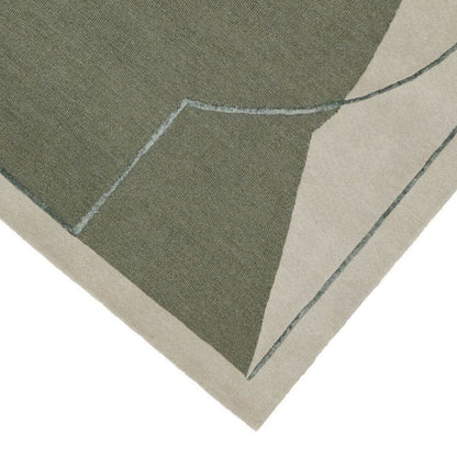 Furbo Moss Wool Area Rug By Linie Design