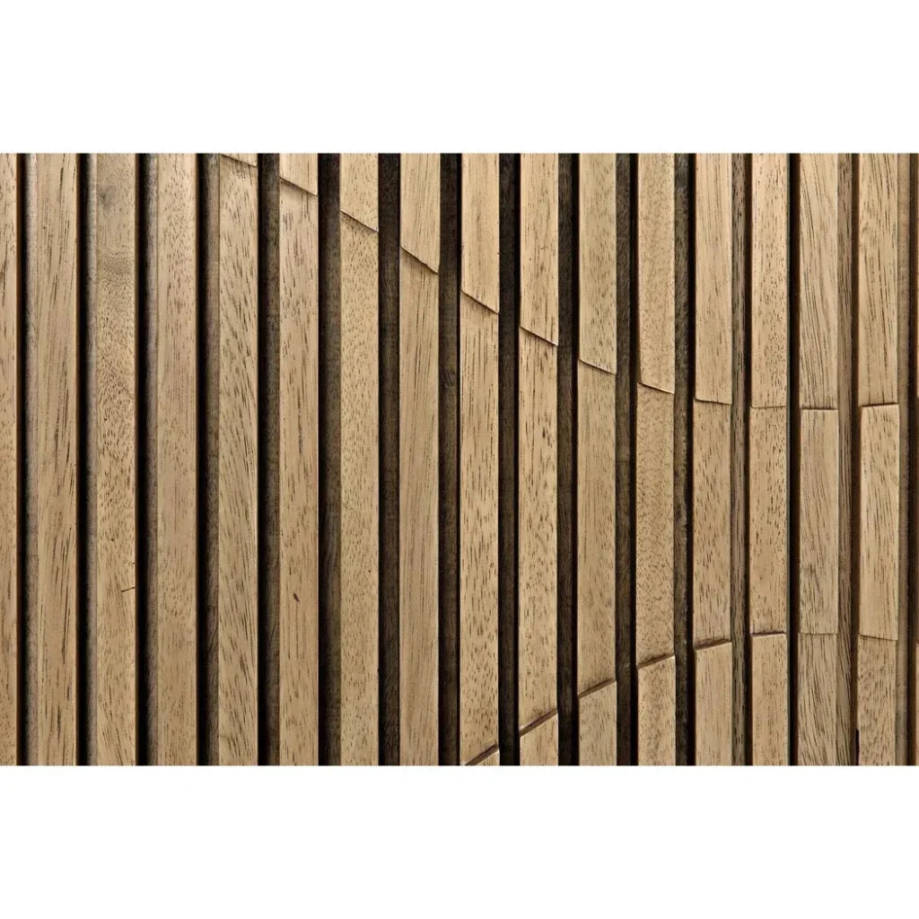 Noir Illusion Four Doors Wooden Sideboard