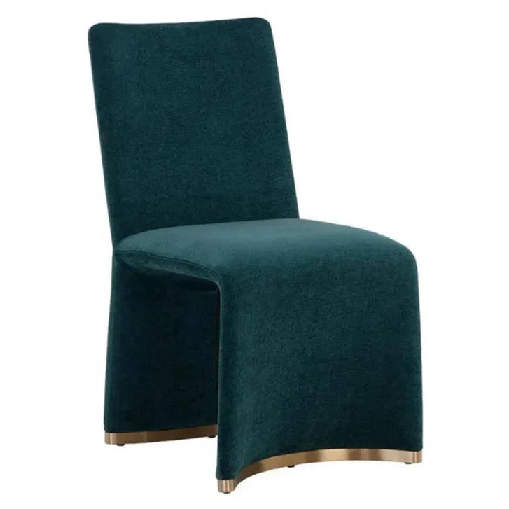 SUNPAN Iluka Fabric Armless Dining Chair 2PC