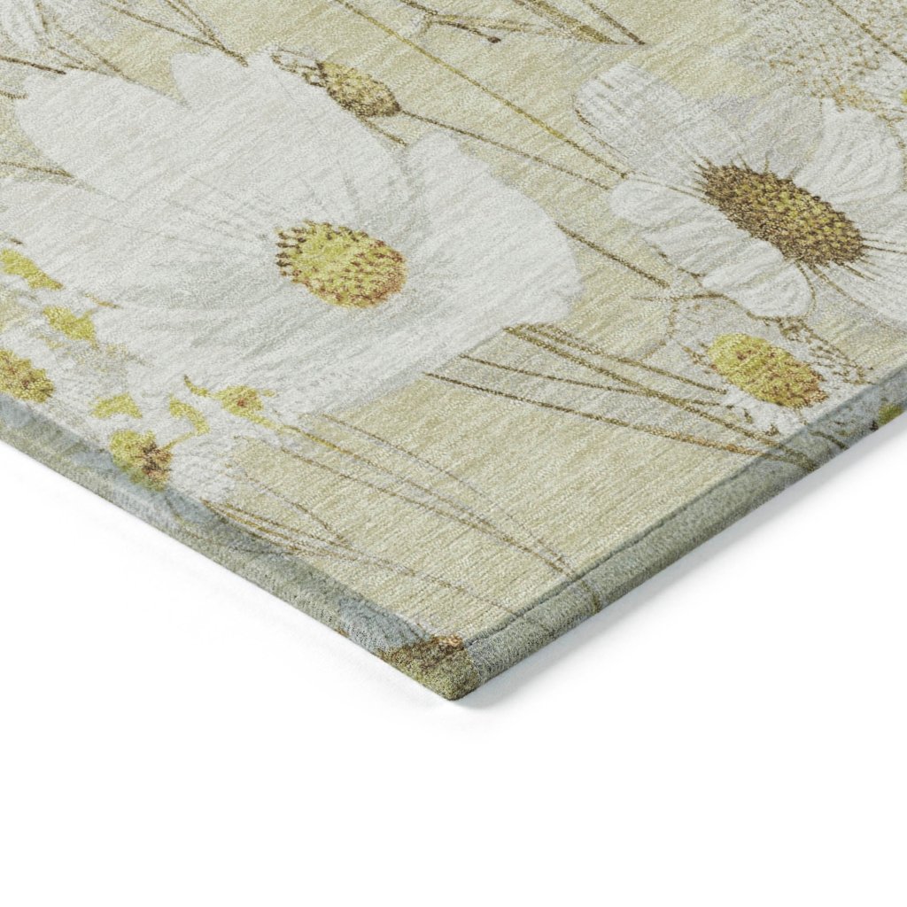 LOOMLAN Rugs Ilunara Gold Washable Indoor-Outdoor Rug