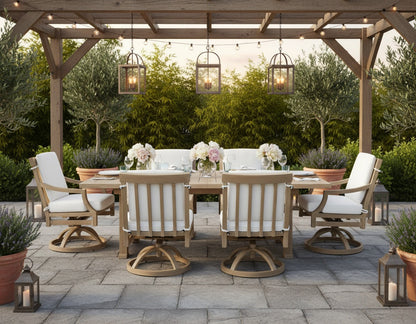 Nicoya Formal Arm Dining Chair Swivel Rocker