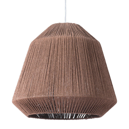 Impala Ceiling Lamp Brown - Sideboards and Things Brand_Zuo Modern, Color_Brown, Depth_10-20, Features_Adjustable Height, Finish_Polished, Finish_Powder Coated, Height_10-20, Materials_Metal, Materials_Rope, Metal Type_Steel, Product Type_Pendant, Width_10-20