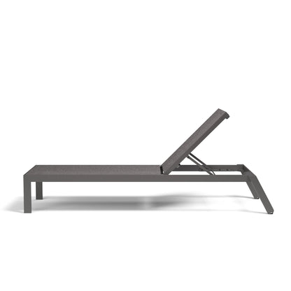 Vegas Aluminum Made Stackable Outdoor Chaise Lounge