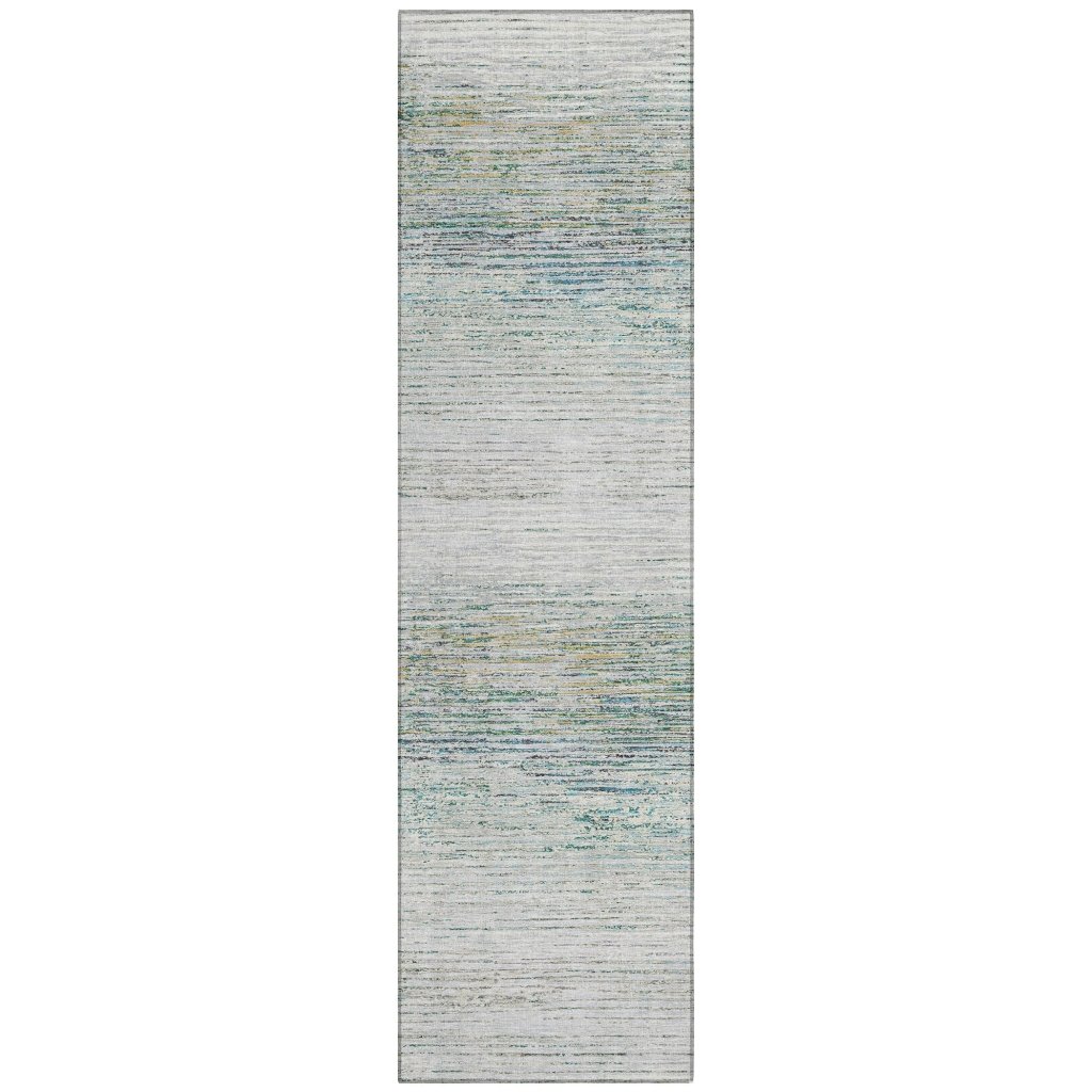 LOOMLAN Rugs Inari Ivory Washable Indoor-Outdoor Rug