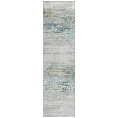 LOOMLAN Rugs Inari Ivory Washable Indoor-Outdoor Rug