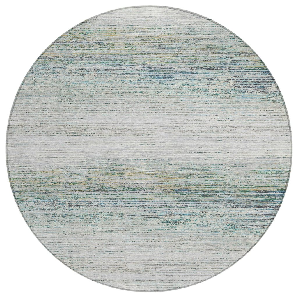 LOOMLAN Rugs Inari Ivory Washable Indoor-Outdoor Rug