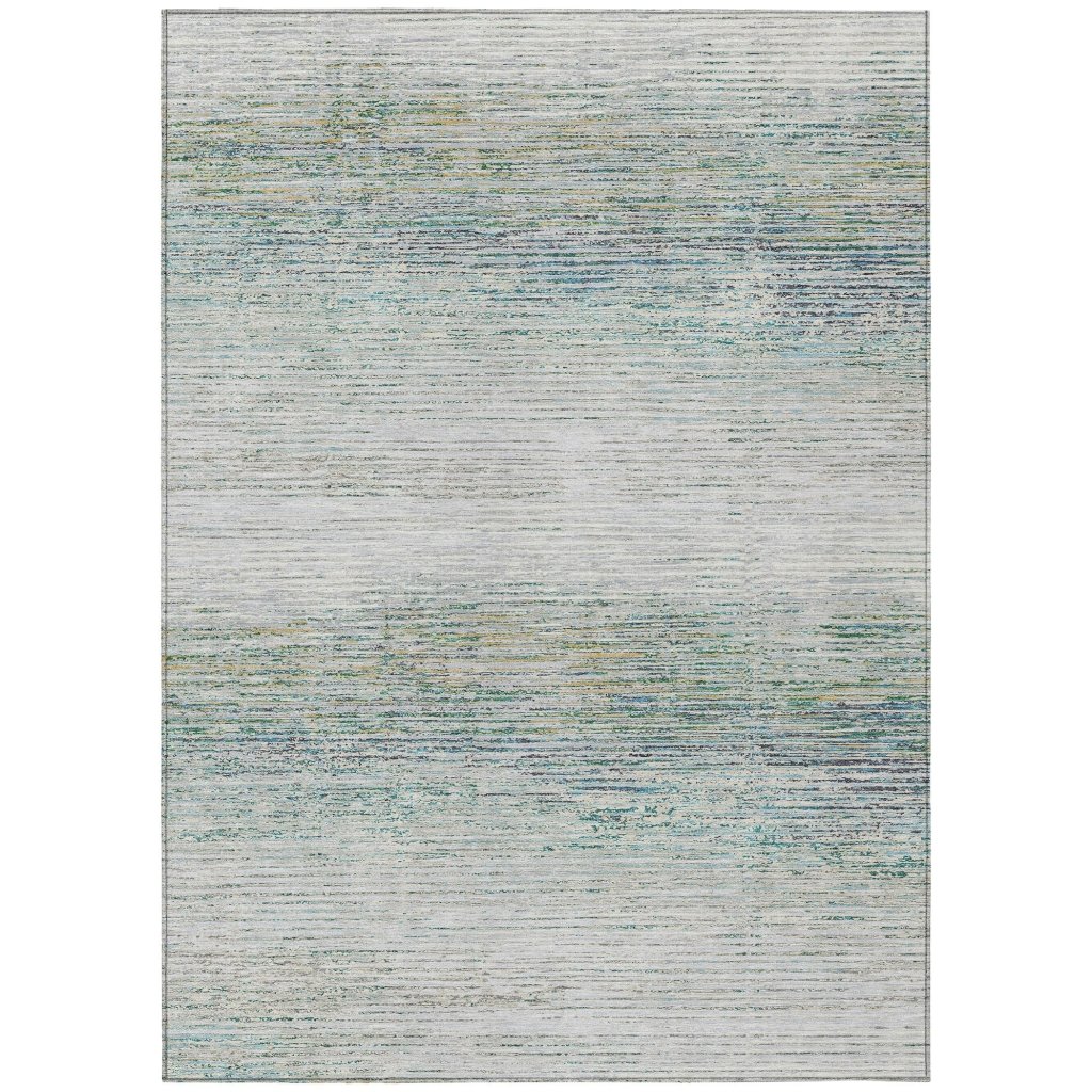 LOOMLAN Rugs Inari Ivory Washable Indoor-Outdoor Rug