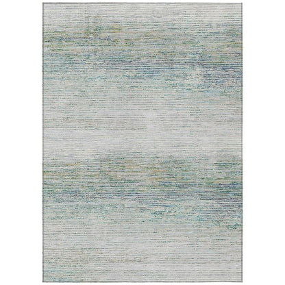 LOOMLAN Rugs Inari Ivory Washable Indoor-Outdoor Rug