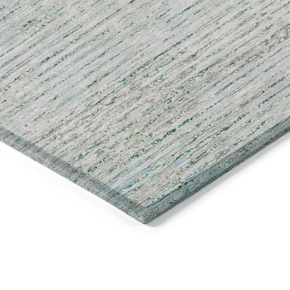 LOOMLAN Rugs Inari Ivory Washable Indoor-Outdoor Rug