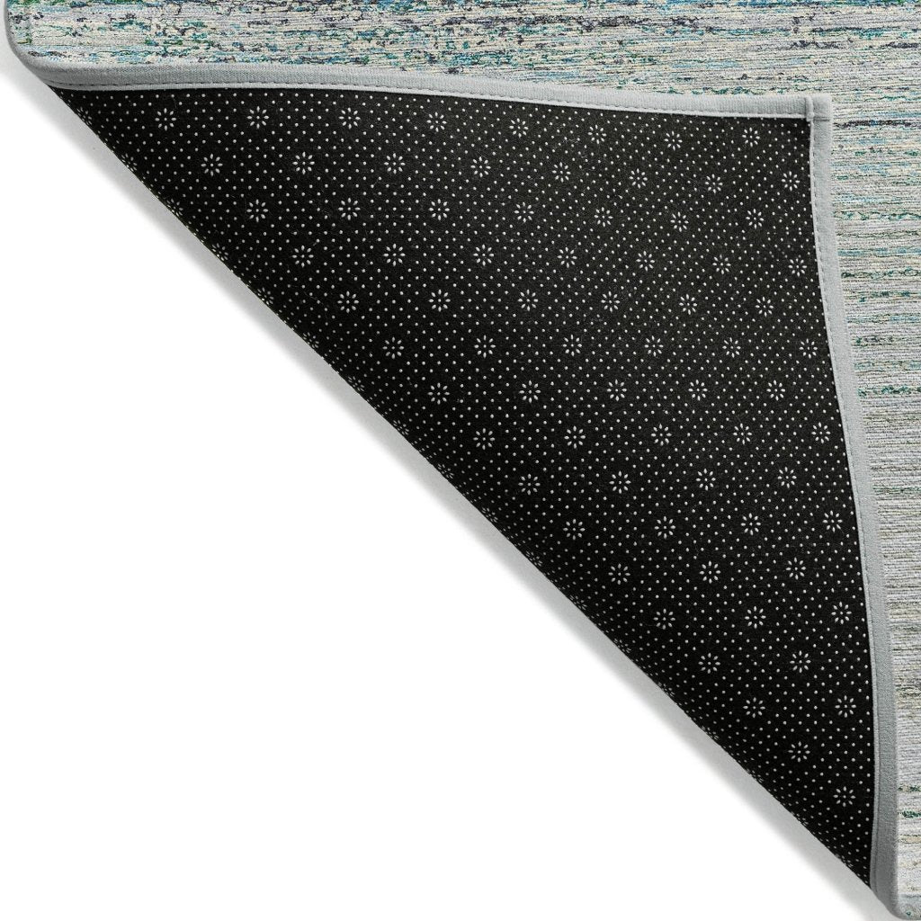 LOOMLAN Rugs Inari Ivory Washable Indoor-Outdoor Rug
