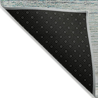 LOOMLAN Rugs Inari Ivory Washable Indoor-Outdoor Rug
