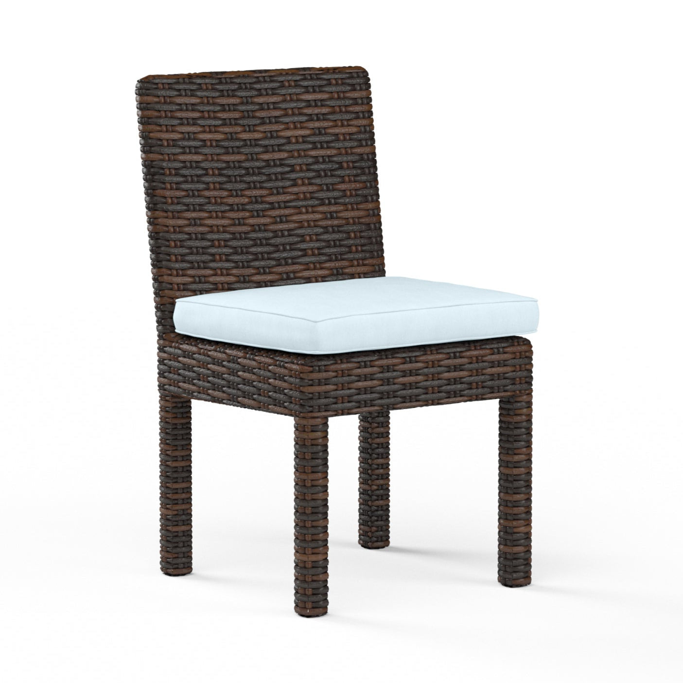 Montecito Sunbrella Upholstered Armless Outdoor Dining Chair (Set of 2)