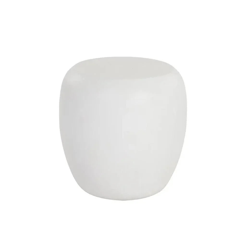 SUNPAN Iolite Concrete Outdoor Round End Table
