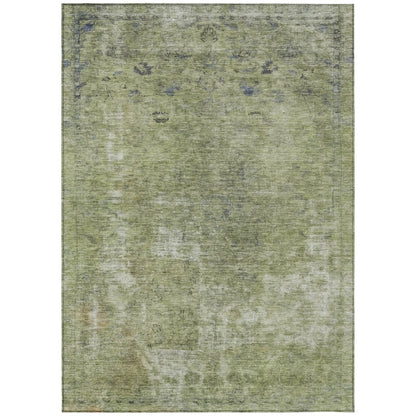 LOOMLAN Rugs Isadorae Aloe Washable Indoor-Outdoor Rug