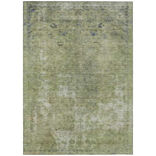 LOOMLAN Rugs Isadorae Aloe Washable Indoor-Outdoor Rug
