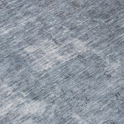 LOOMLAN Rugs Isadorae Blue Washable Indoor-Outdoor Rug
